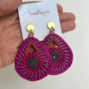 Fuchsia Sunset Spiral
