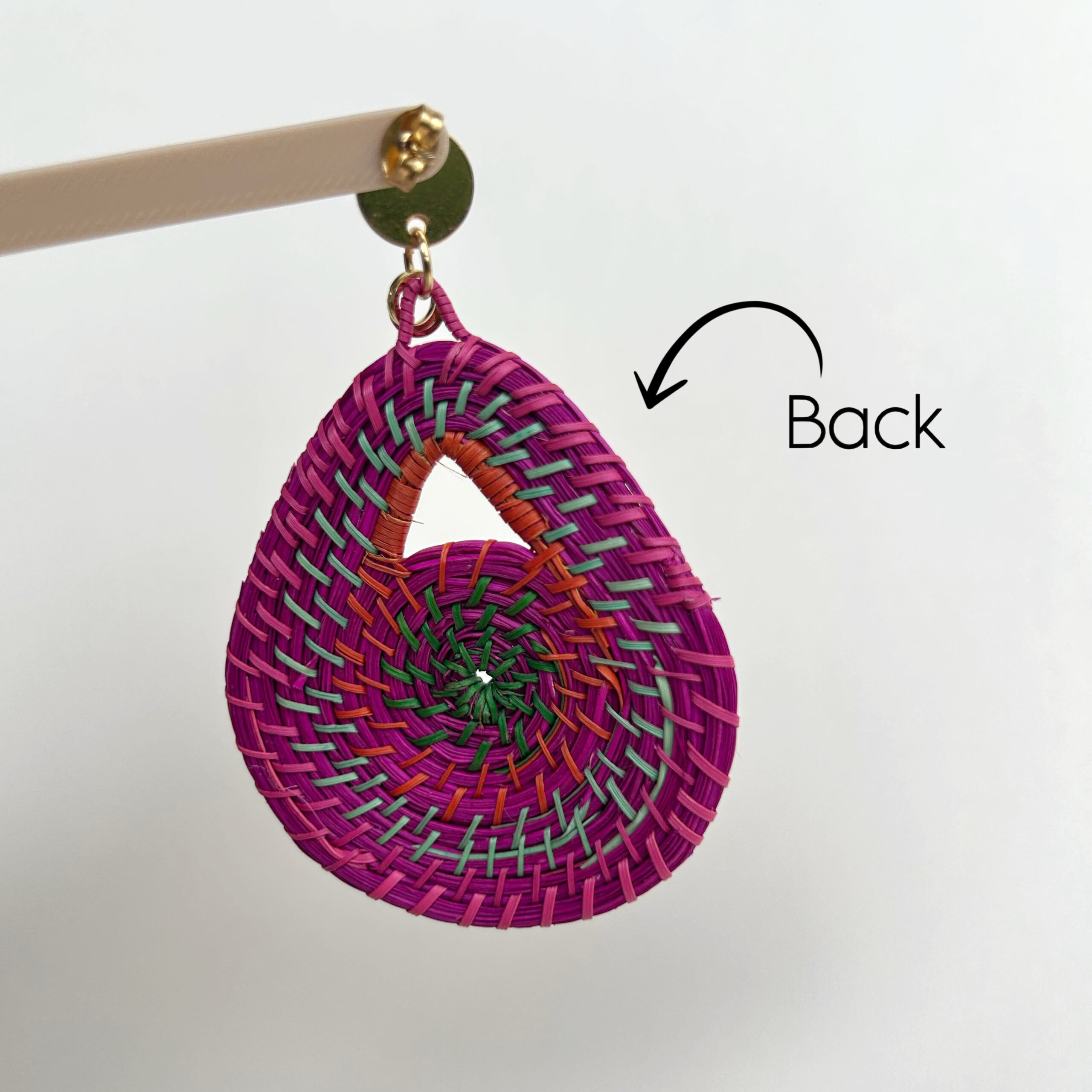 Fuchsia Sunset Spiral - Image 4
